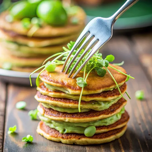 Zielone Szaleństwo z Awokado i Orkiszowym Blinami